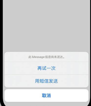 碌曲apple维修iPhone上无法正常发送iMessage信息