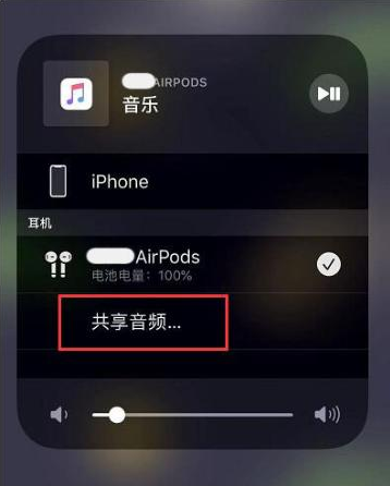 碌曲苹果14音频维修点分享iPhone14音频共享设置方法 