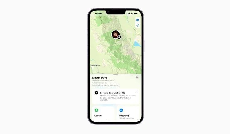 碌曲苹果14维修分享iPhone14系列中 FindMy功能通过卫星分享位置方法教程 